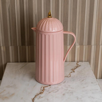 Garrafa Térmica de Plástico Bird Rosa 1L - Wolff Design & Casa