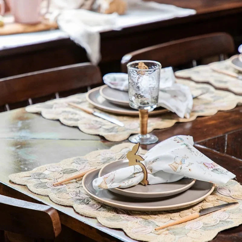 Guardanapo 4 Peças Páscoa 45cm Guardanapo 4 Peças Páscoa 45cm Design & Casa