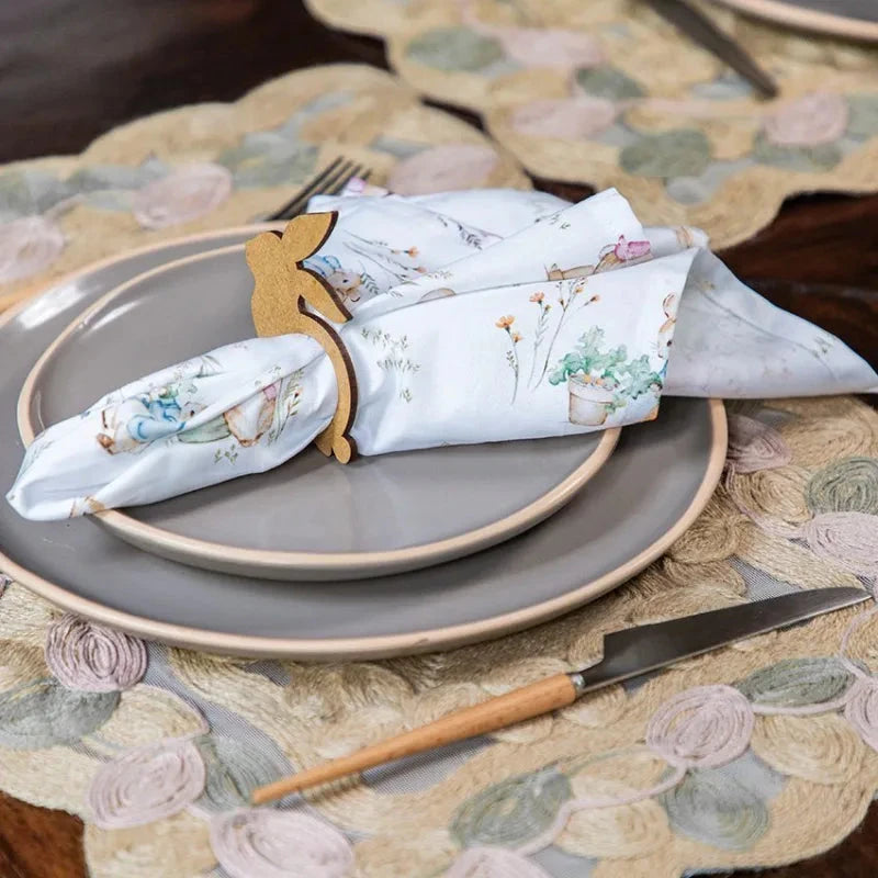 Guardanapo 4 Peças Páscoa 45cm Guardanapo 4 Peças Páscoa 45cm Design & Casa