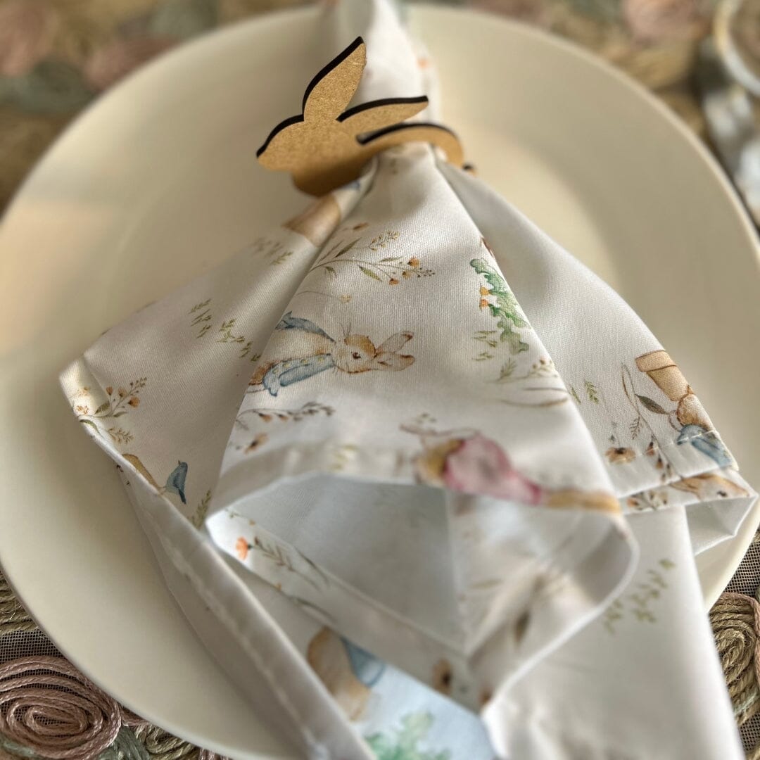 Guardanapo 4 Peças Páscoa 45cm Guardanapo 4 Peças Páscoa 45cm Design & Casa