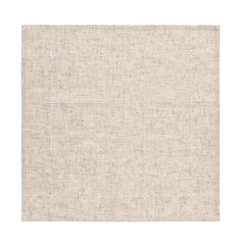 Guardanapo de Linho Natural 45cm Guardanapo de Linho Natural 45cm Design & Casa