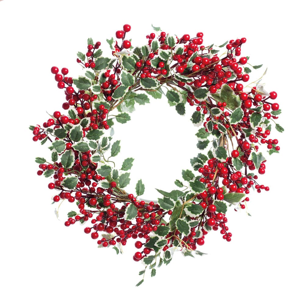 Guirlanda De Natal Com Frutas Verde / Vermelho Guirlanda De Natal Com Frutas Verde / Vermelho Design & Casa