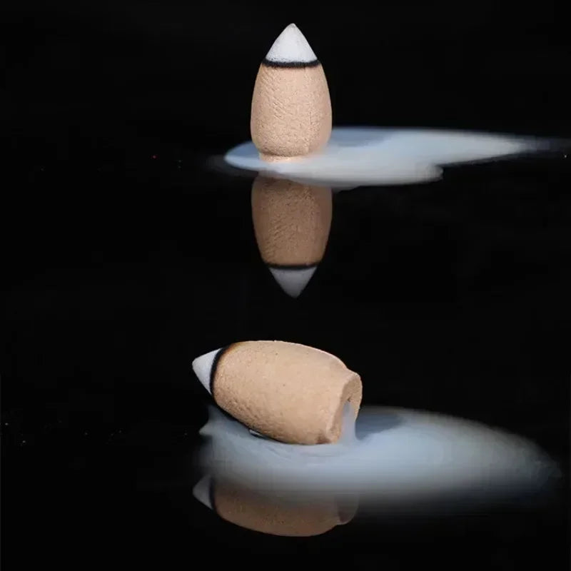 Incenso em Resina Várias Frangâncias Coleção Saúde e Bem Estar - Incensos em Vários Tipos de Fragrância no Formato de Cone Design & Casa