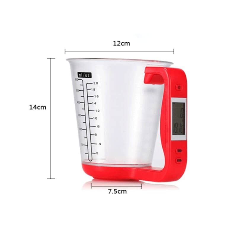 Jarra com Medidor e Balança Digital Embutido Jarra com Medidor e Balança Digital Embutido LightHousi