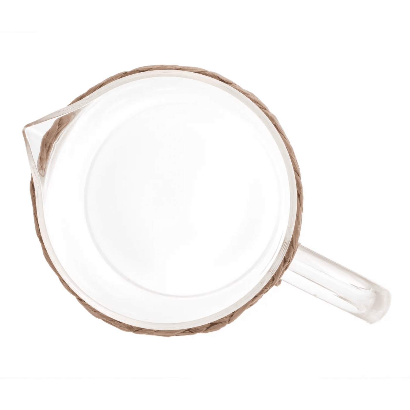 Jarra de Vidro e Fibra Natural 1 L Coleção Mesa Posta>Jarras- Jarra de Vidro e Fibra Natural 1 L Design & Casa