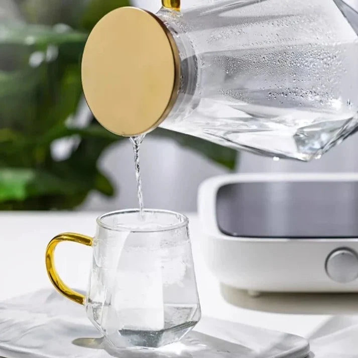 Jarra De Vidro Que Vai Ao Fogo 1l Transparente Jarra De Vidro Que Vai Ao Fogo 1l Transparente LightHousi