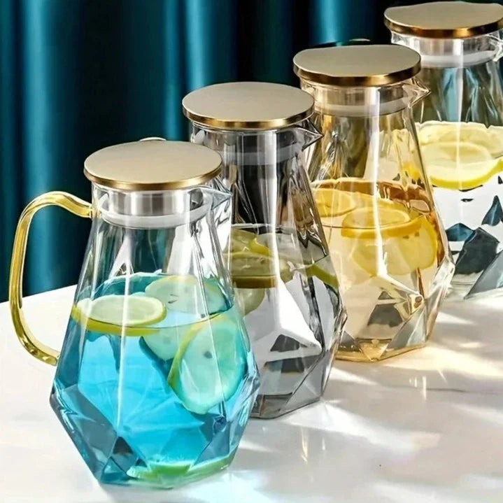 Jarra De Vidro Que Vai Ao Fogo 1l Transparente Jarra De Vidro Que Vai Ao Fogo 1l Transparente LightHousi