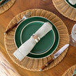 Jogo Americano Redondo Rústico 39cm Jogo Americano Retangular Juta 50cm Design & Casa
