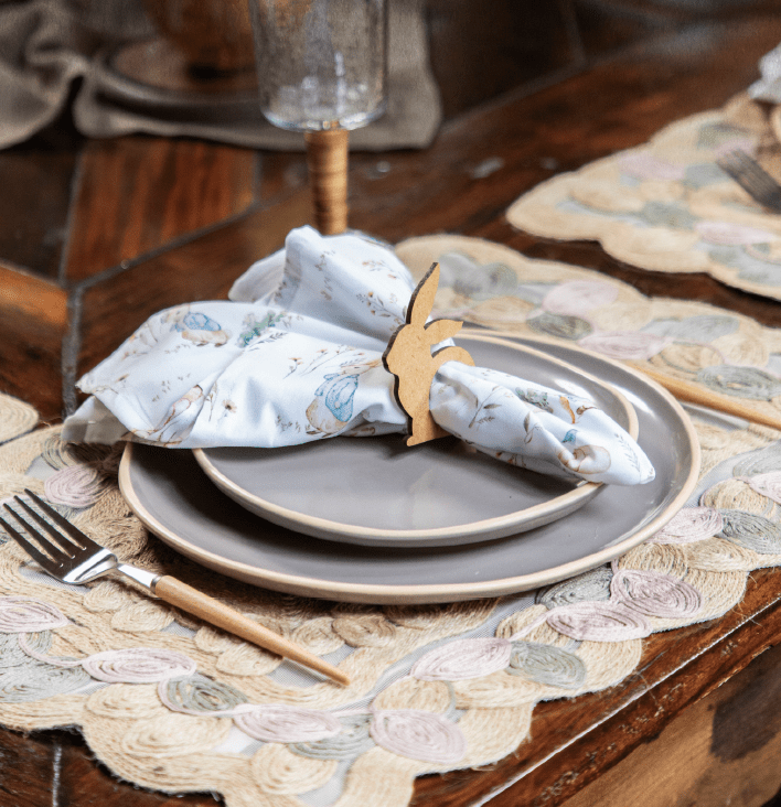 Jogo Americano Retangular Juta 50cm Jogo Americano Retangular Juta 50cm Design & Casa