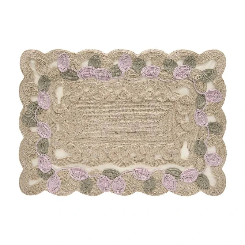 Jogo Americano Retangular Juta 50cm Jogo Americano Retangular Juta 50cm Design & Casa