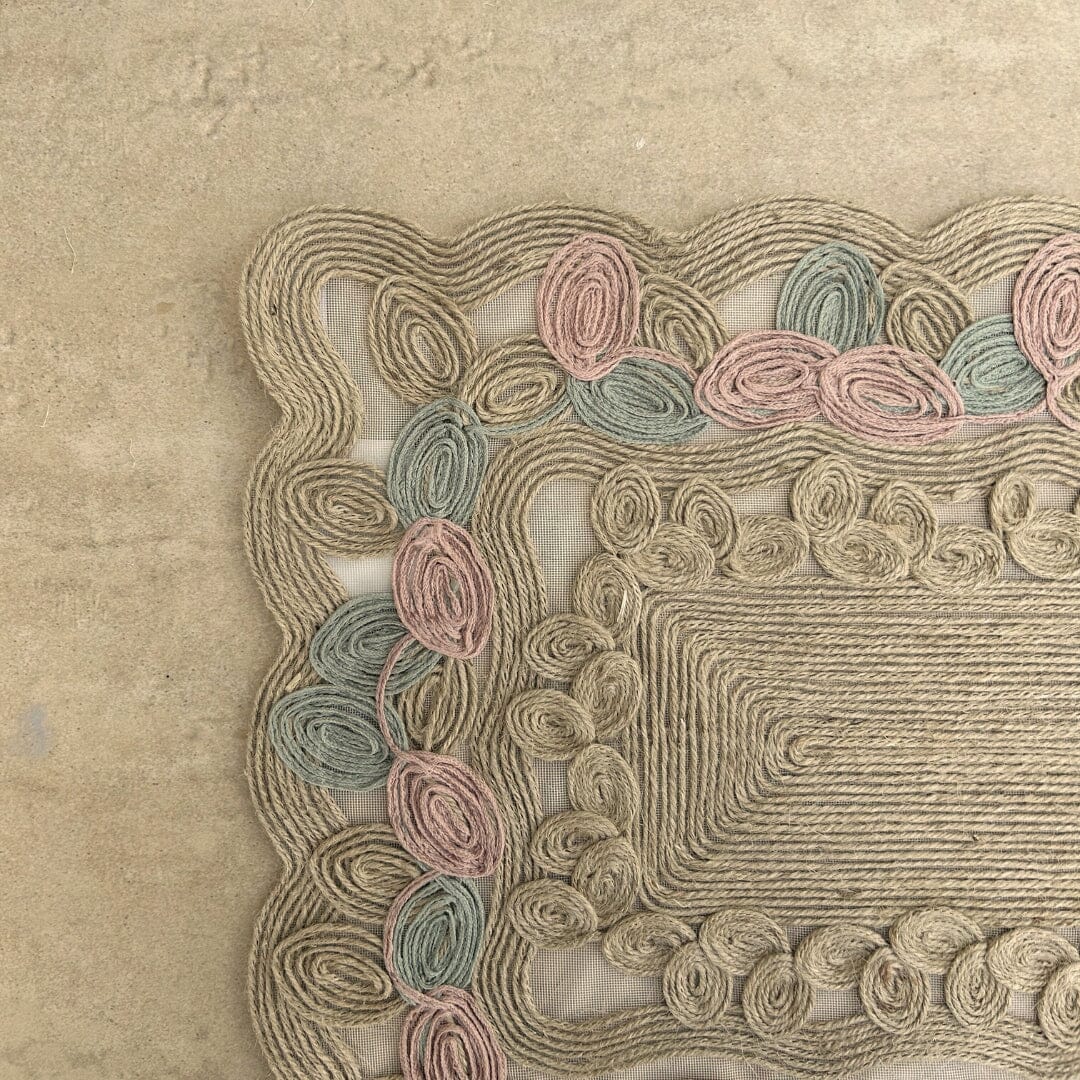 Jogo Americano Retangular Páscoa 50cm Jogo Americano Retangular Juta 50cm Design & Casa