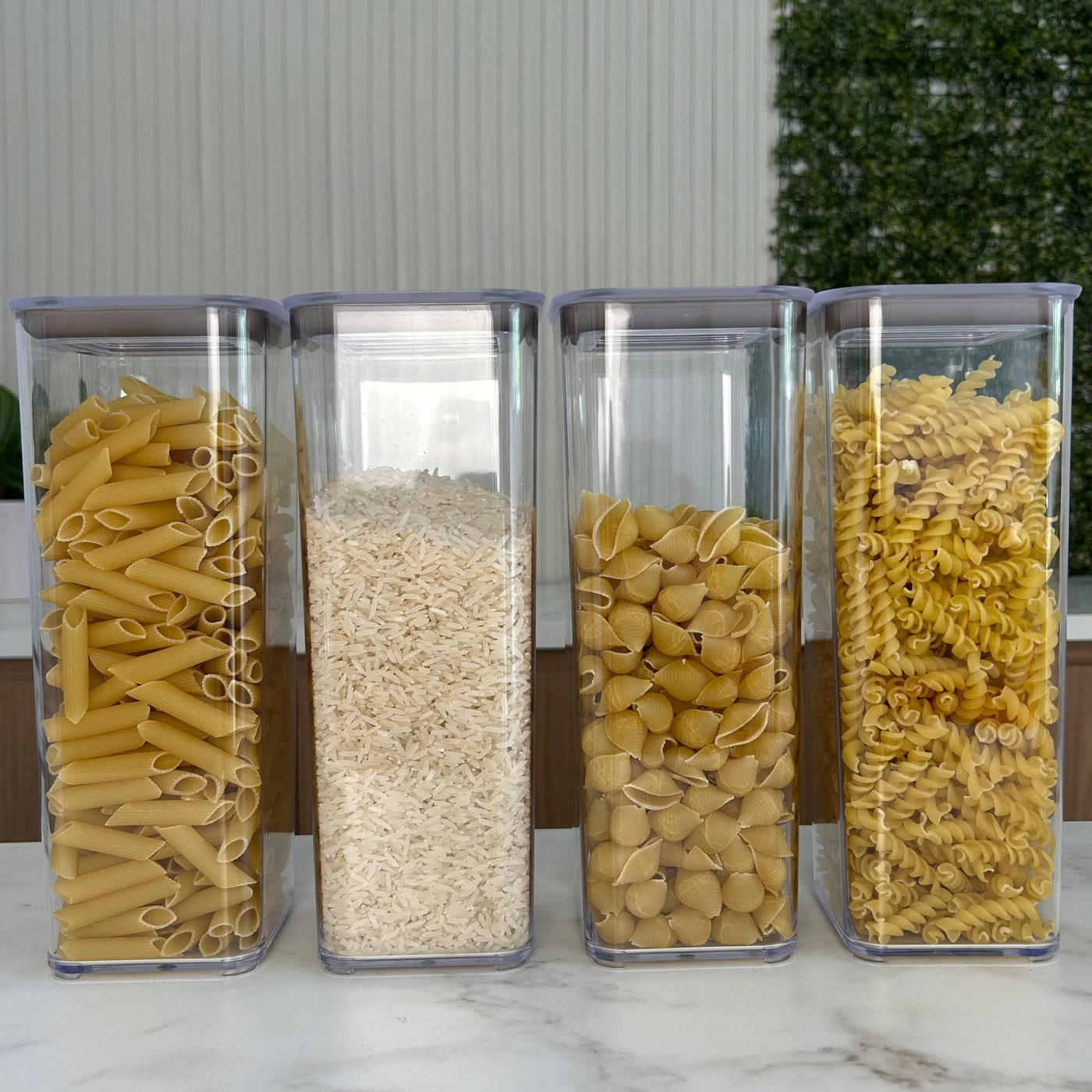 Kit 4 Potes Herméticos Modo Resistente 1,5L Coleção Potes Herméticos- Kit 4 Potes Herméticos Modo Resistente 1,5L Design & Casa