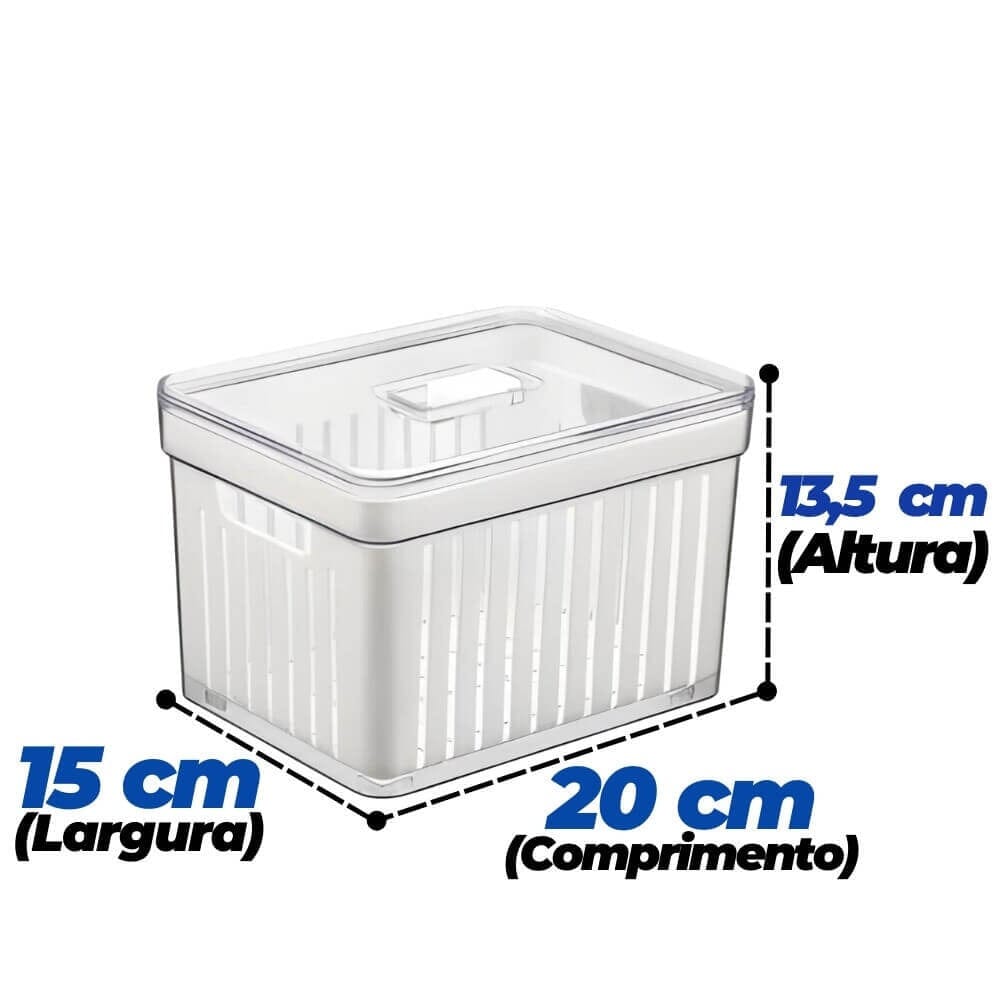 Kit 4 Potes para Mantimentos com Tampa 3,8 Litros Kit 4 Potes para Mantimentos com Tampa 3,8 Litros Design & Casa