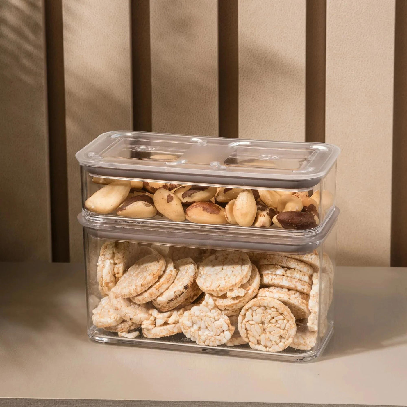 Kit 8 Potes Herméticos Modo Multi Tamanhos Coleção Potes Organizadores- Kit 8 Potes Herméticos Modo Multi Tamanhos Design & Casa