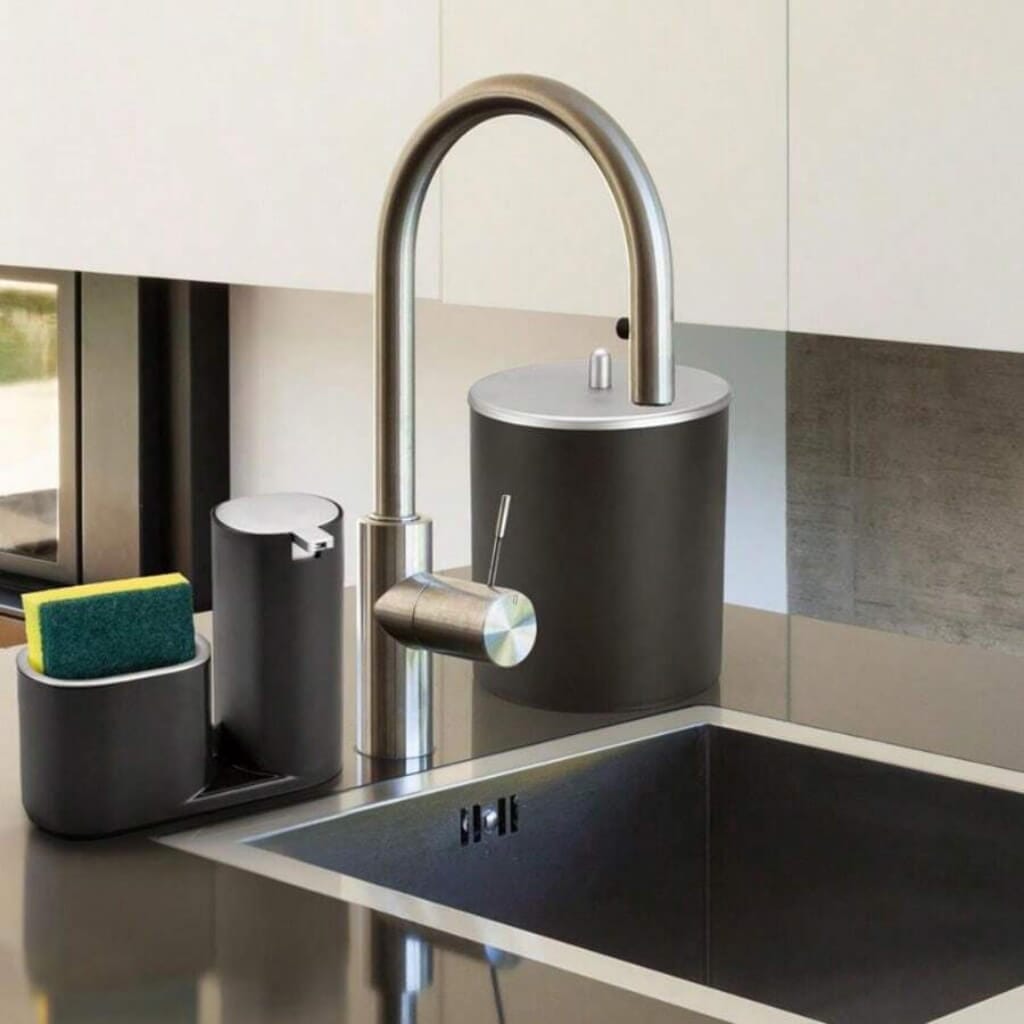 Kit Lixeira para Cozinha e Dispenser Porta Detergente 900ml Kit Lixeira para Cozinha e Dispenser Porta Detergente 900ml Design & Casa