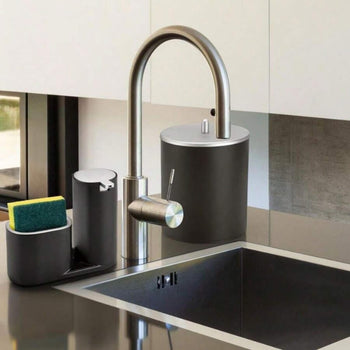 Kit Lixeira para Cozinha e Dispenser Porta Detergente 900ml Kit Lixeira para Cozinha e Dispenser Porta Detergente 900ml Design & Casa