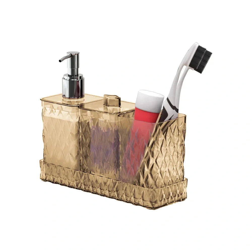 Kit para Banheiro 4 peças Kit para Banheiro 4 peças Design & Casa