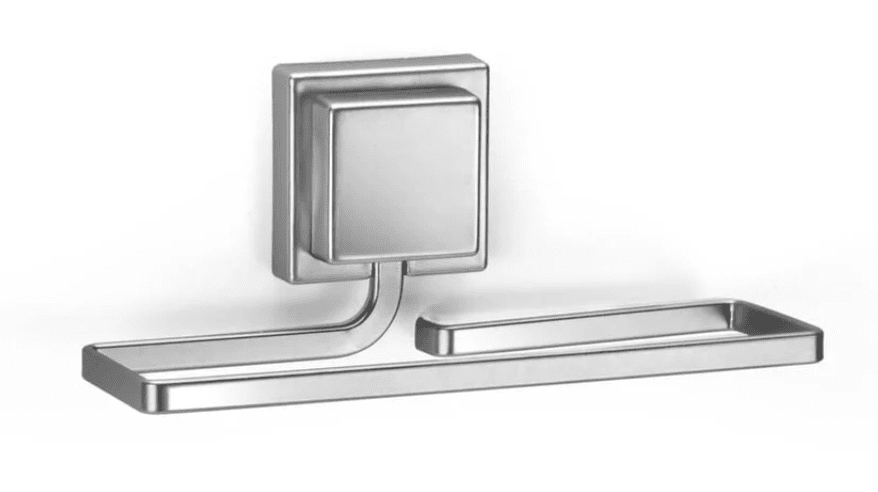 Kit para Banheiro Completo Ventosa Sem Furos 6pcs Prateleira para Banheiro de Canto Com Fixação por Sucção Ventosa Design & Casa