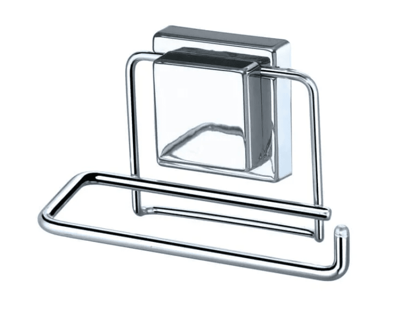 Kit para Banheiro Completo Ventosa Sem Furos 6pcs Prateleira para Banheiro de Canto Com Fixação por Sucção Ventosa Design & Casa