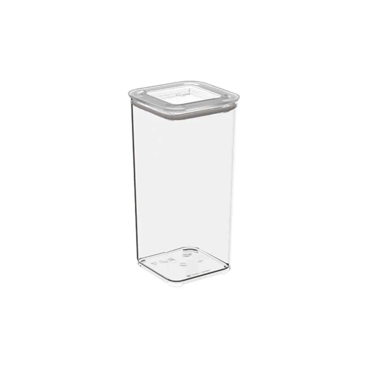 Kit Pote Hermético Transparente 1,2L | Leve 4, Pague 3 Coleção Pote Hermético- Kit Pote Hermético Transparente 1,2L | Leve 4, Pague 3 Design & Casa