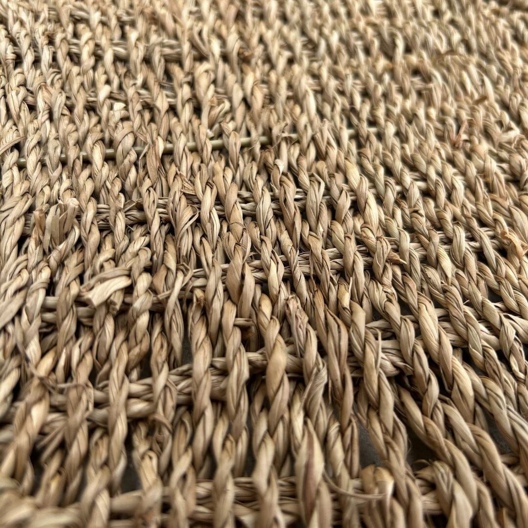 Kit Rústico Mesa Posta Jogo Americano Redondo 6 Peças Verde Design & Casa