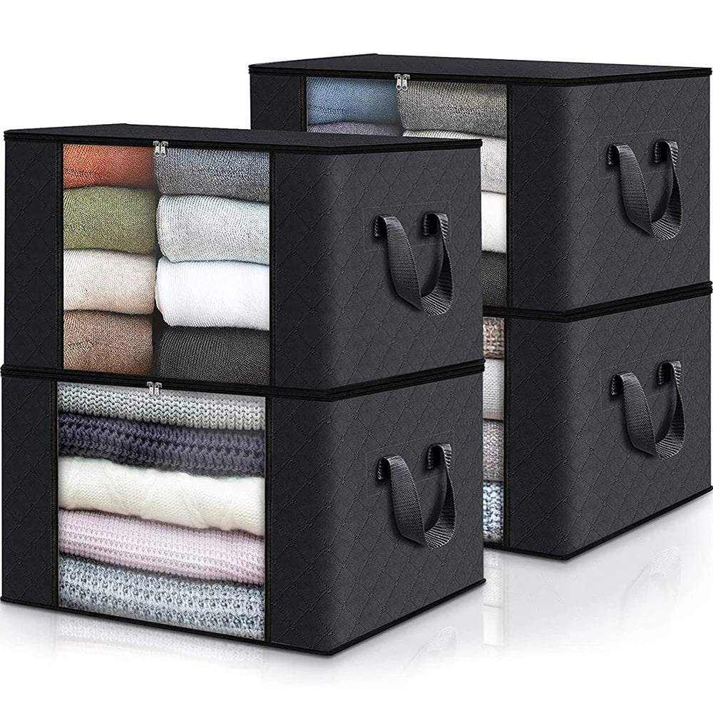 Large Capacity Clothes Storage Bag Foldable Blanket Storage Containers for Organizing Bedroom Closet Design & Casa