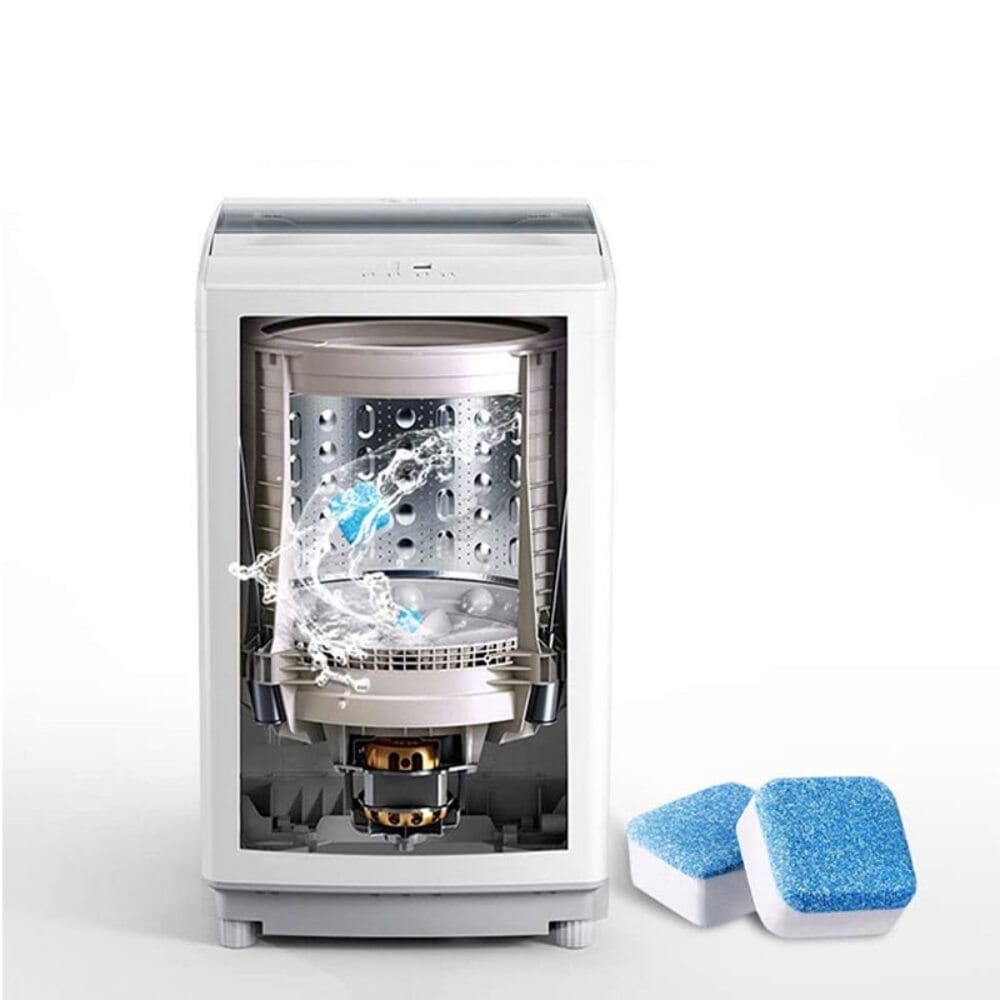 Limpador Máquina de Lavar Pastilha Removedora de Sujeiras e Resíduos Limpador Máquina de Lavar Pastilha Removedora de Sujeiras e Resíduos Design & Casa