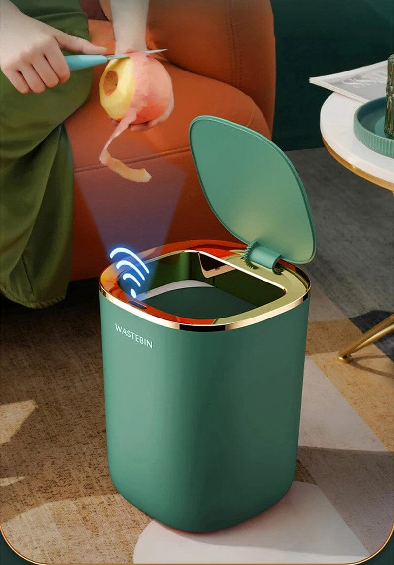 Lixeira Automática com Sensor Lixeira Automática com Sensor - Coleção Banheiro Design & Casa Verde