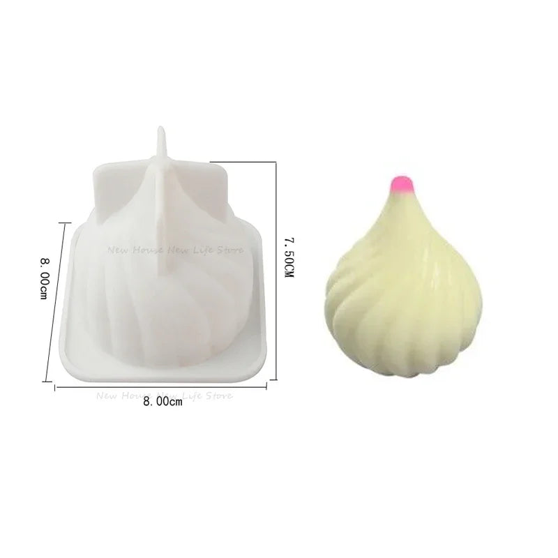 Love Cube Silicone Mold for Handmade Candle Plaster Soap Epoxy Resin Chocolate Decoration Gypsum Ice DIY Baking Mould Design & Casa mold E