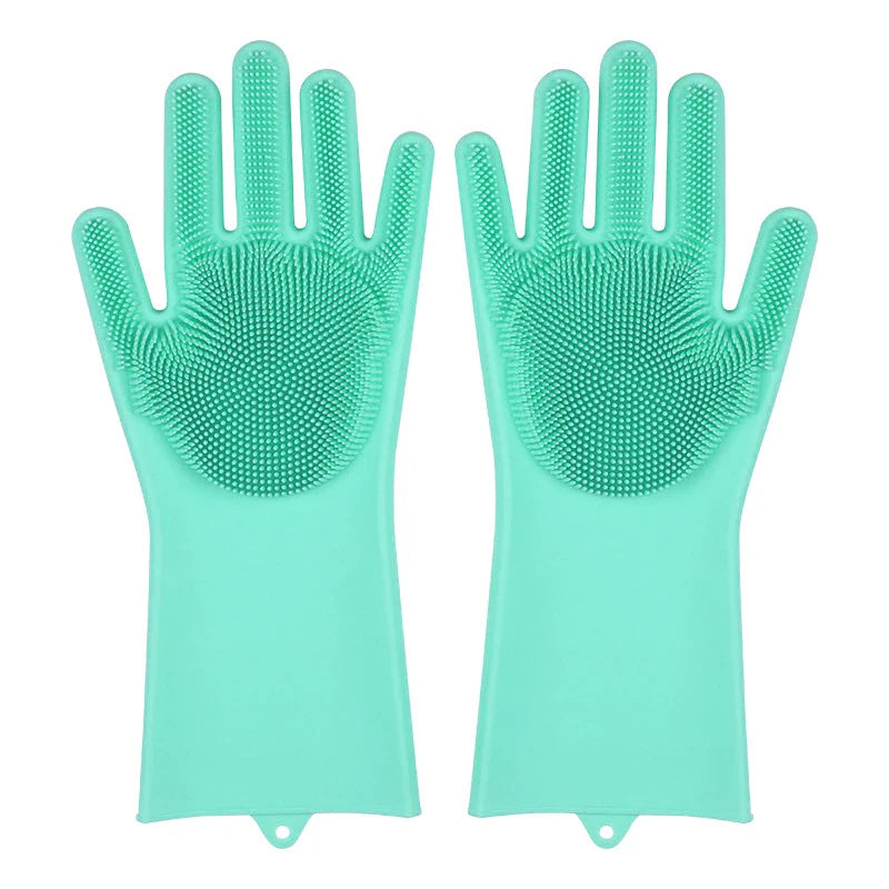 Luva Para Limpeza De Silicone Multicolor Luva Para Limpeza De Silicone Multicolor LightHousi