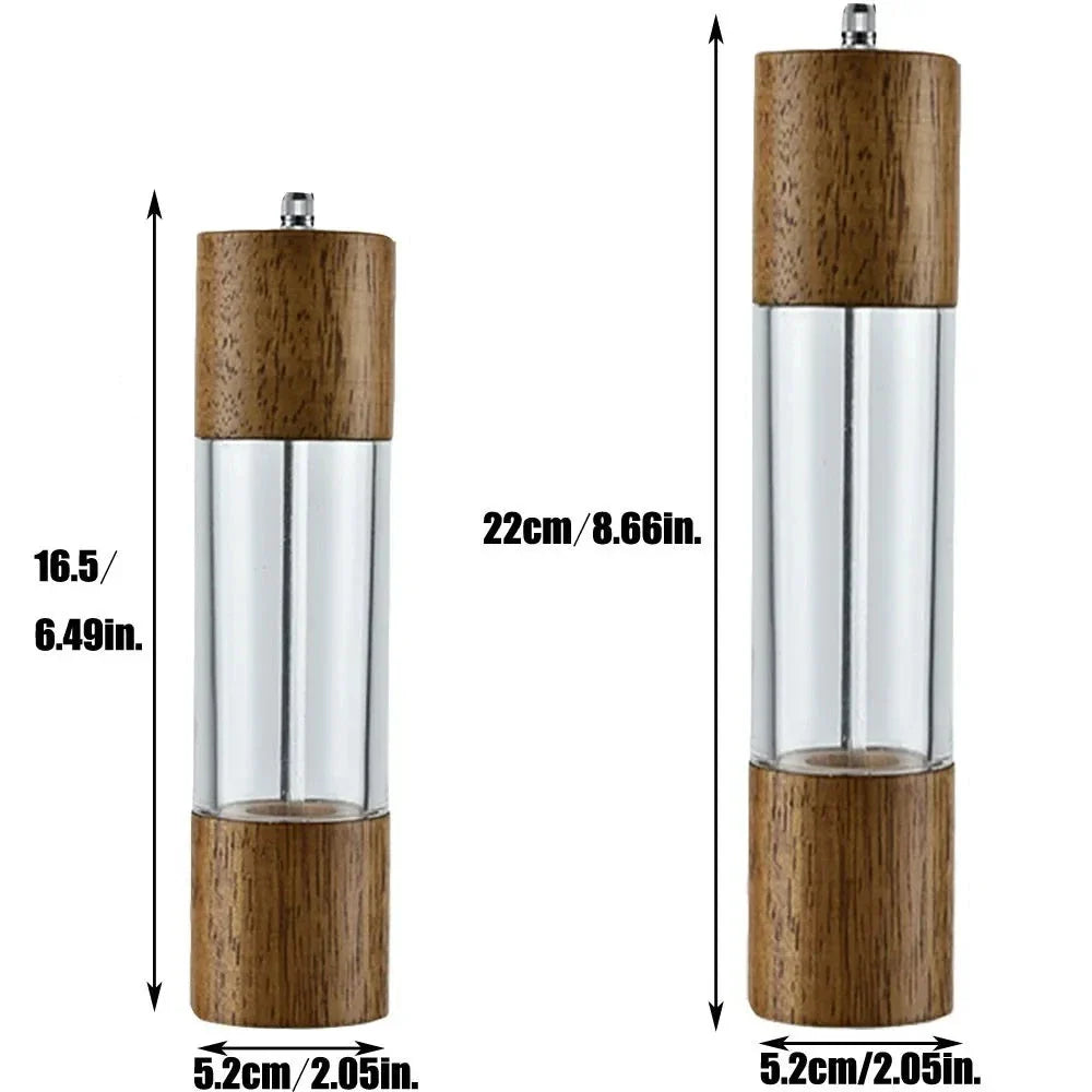 Moedor De Sal E Pimenta De Madeira Moedor De Sal E Pimenta De Madeira LightHousi
