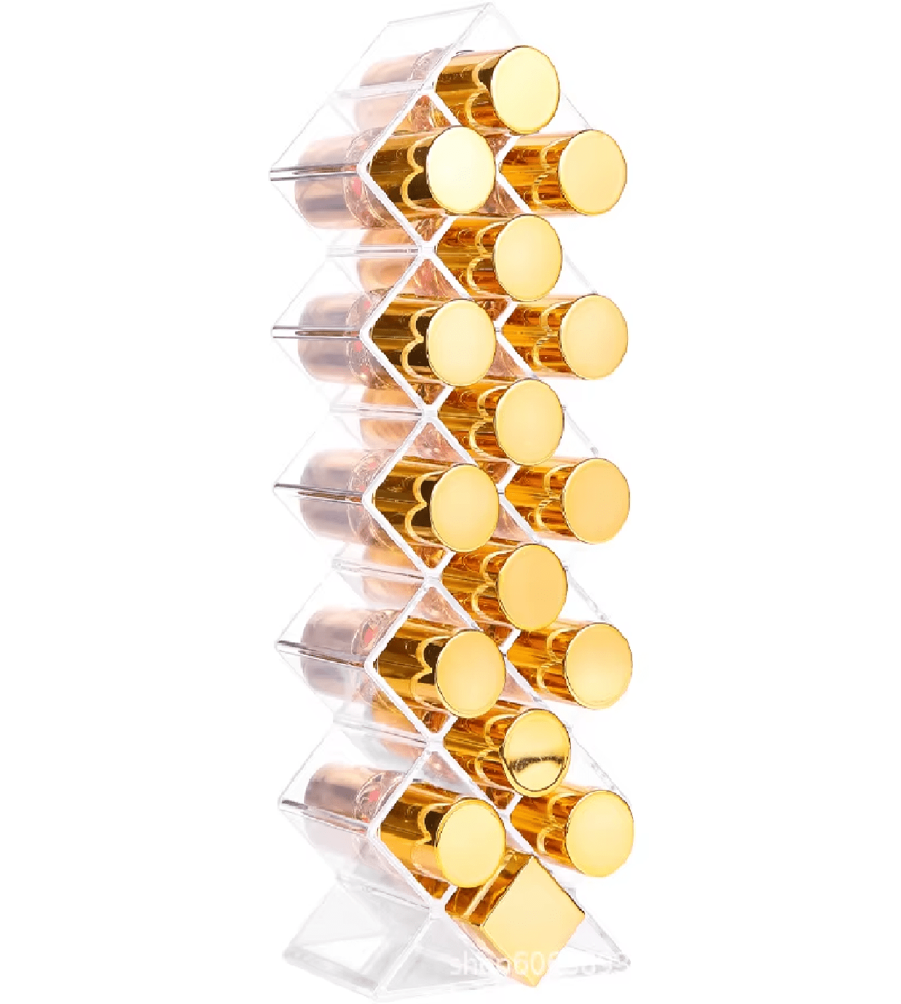 Organizador de Batons e Glosses Acrílico em Formato Colmeia Organizador de Batons e Glosses Acrílico em Formato Colmeia Design & Casa