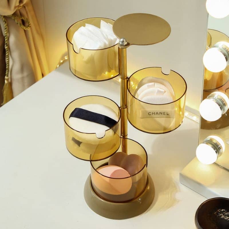 Organizador de Esponja de Maquiagem Porta Esponja de Maquiagem Polihousi LightHousi