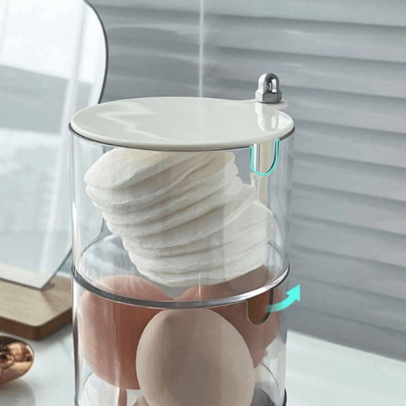 Organizador de Esponja de Maquiagem Porta Esponja de Maquiagem Polihousi LightHousi