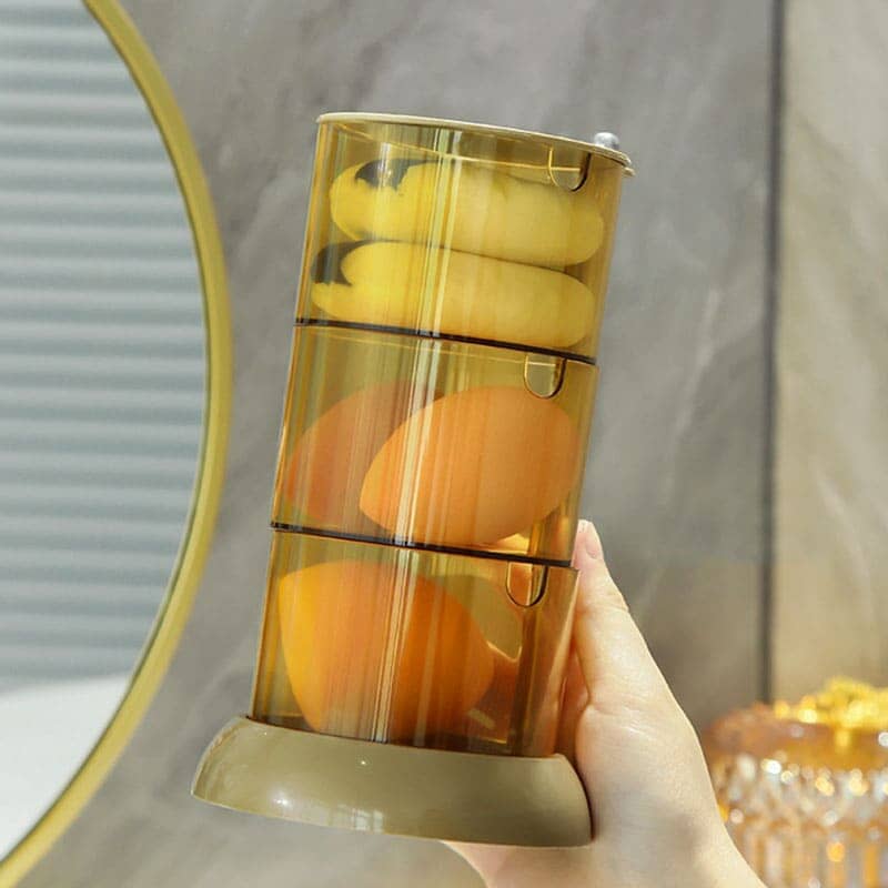 Organizador de Esponja de Maquiagem Porta Esponja de Maquiagem Polihousi LightHousi