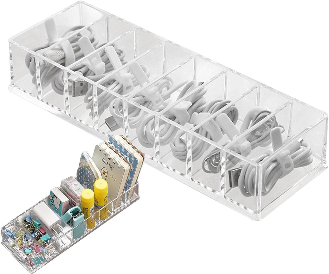 Organizador de Fios Com Divisórias Organizador 01 - Organizador de Fios Com Divisórias Design & Casa