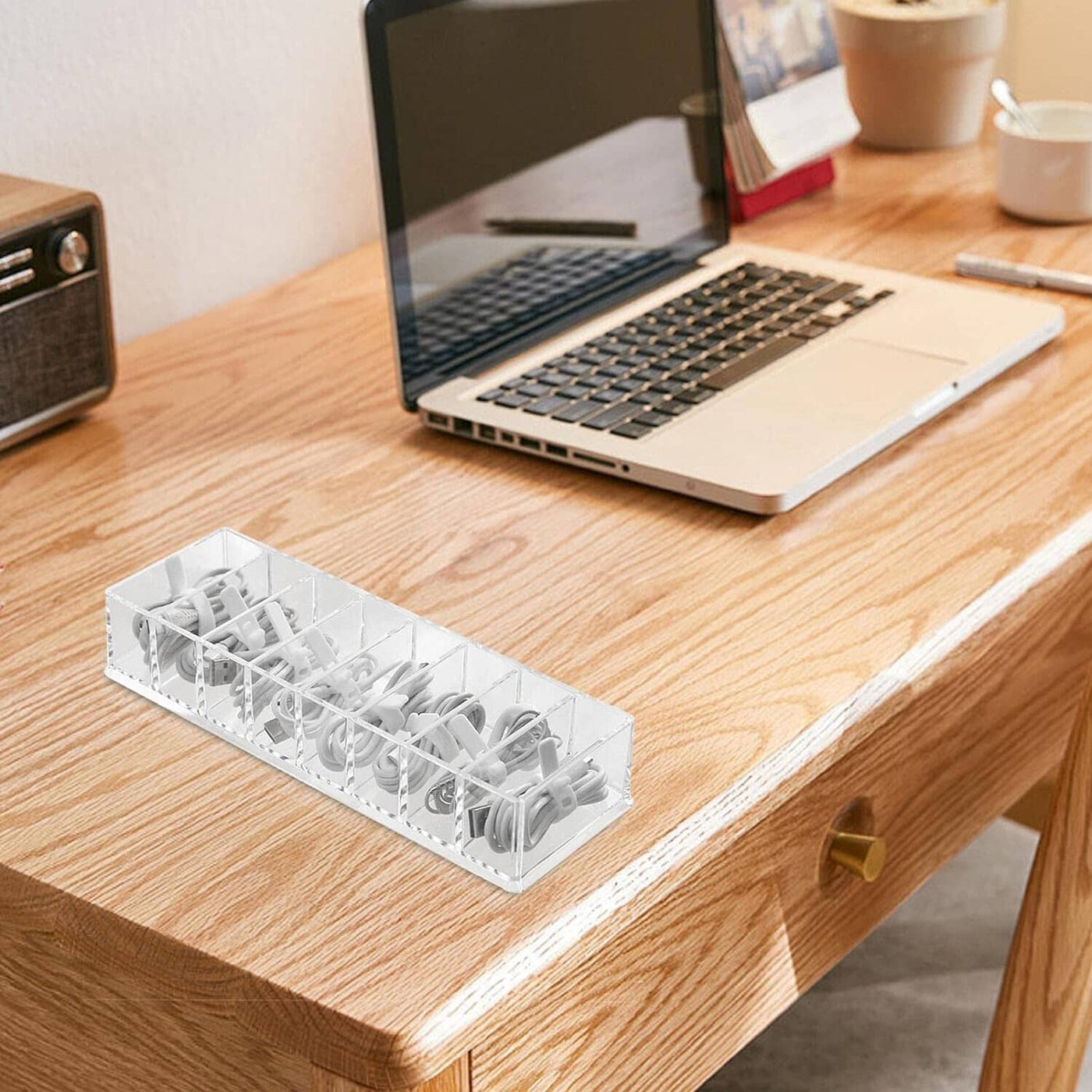 Organizador de Fios Com Divisórias Organizador 01 - Organizador de Fios Com Divisórias Design & Casa