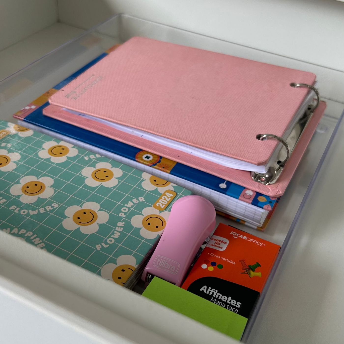 Organizador de Gaveta Multifuncional em Acrílico Coleção Organizadores de Gaveta- Organizador de Gaveta Multifuncional em Acrílico Design & Casa