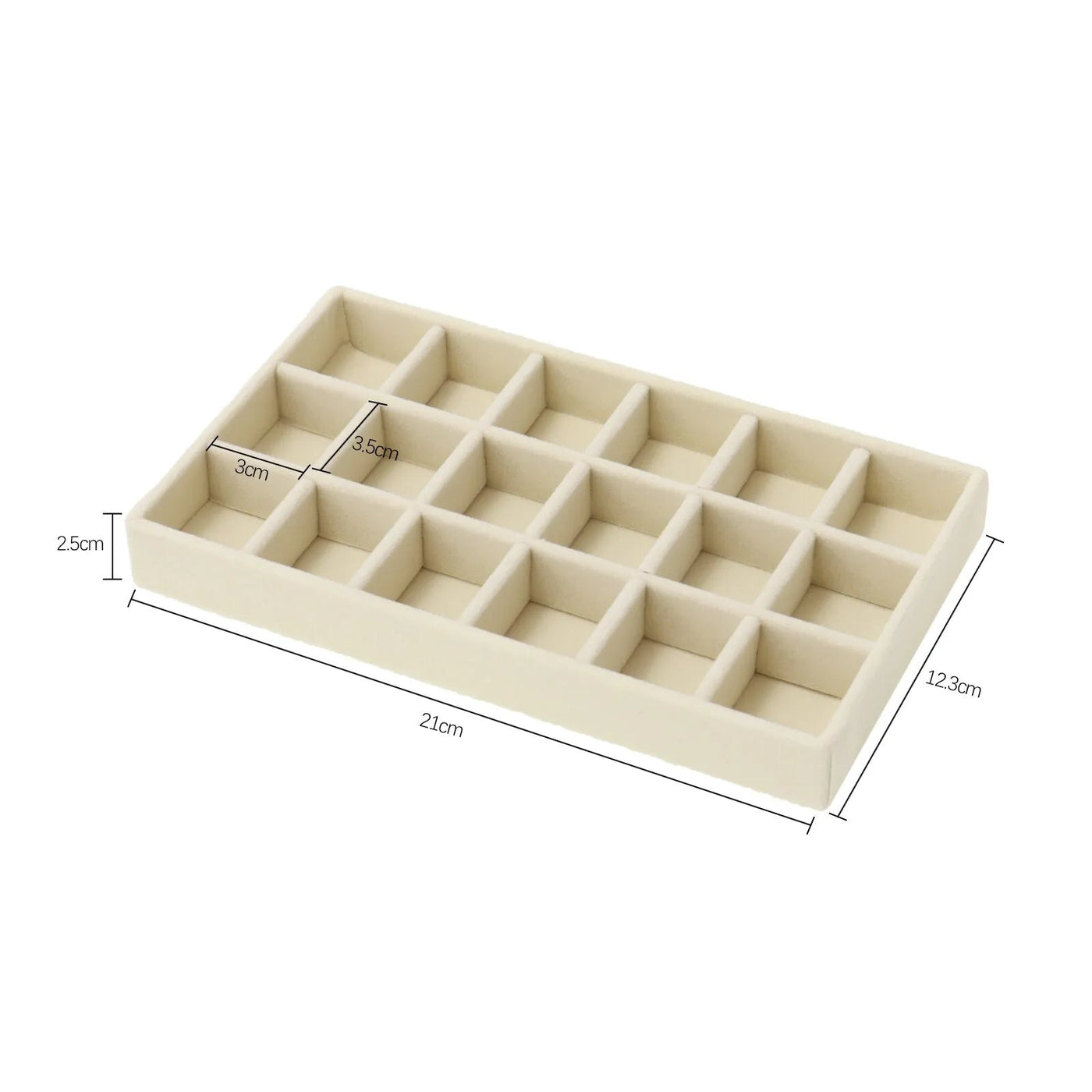 Organizador de Joias para Gaveta Veludo Design & Casa