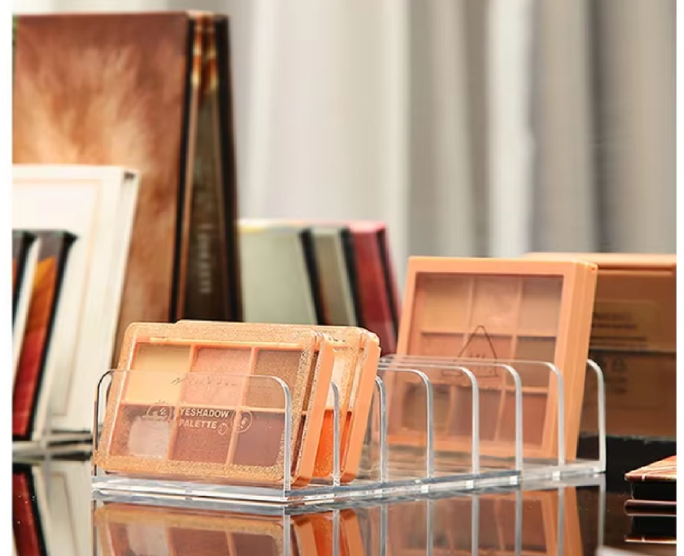 Organizador de Maquiagem em Acrílico 7 Compartimentos Organizador de Maquiagem em Acrílico 7 Compartimentos Design & Casa P