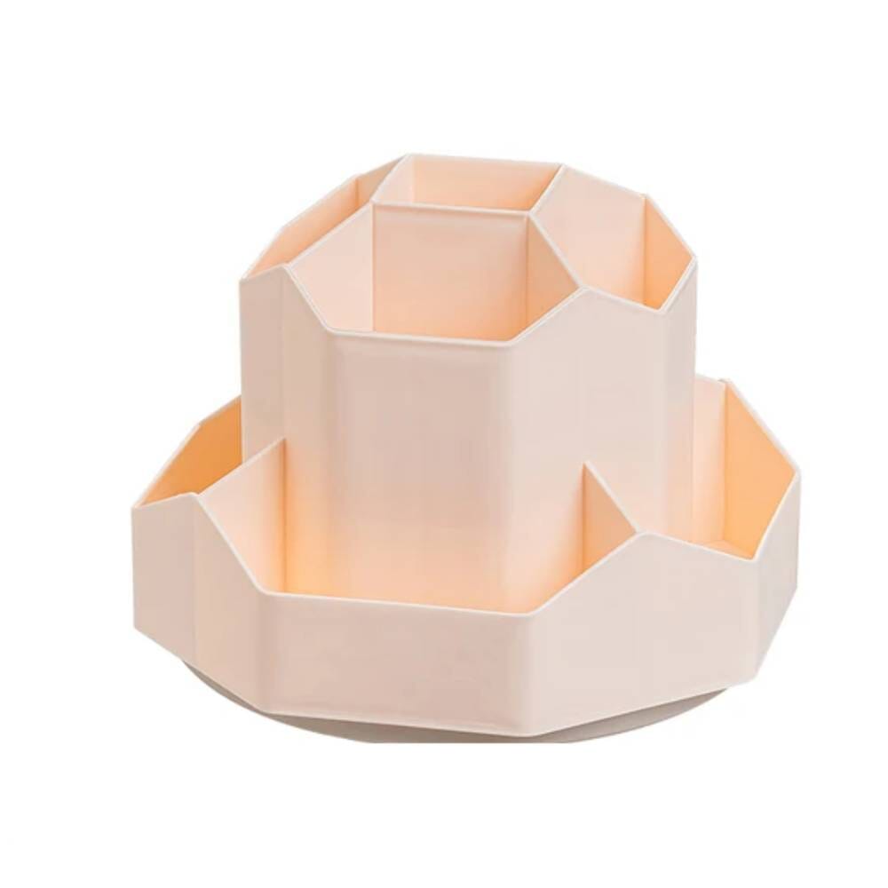 Organizador de Mesa Com Divisória Escritório 01 - Organizador de Mesa Com Divisória Design & Casa Rosa