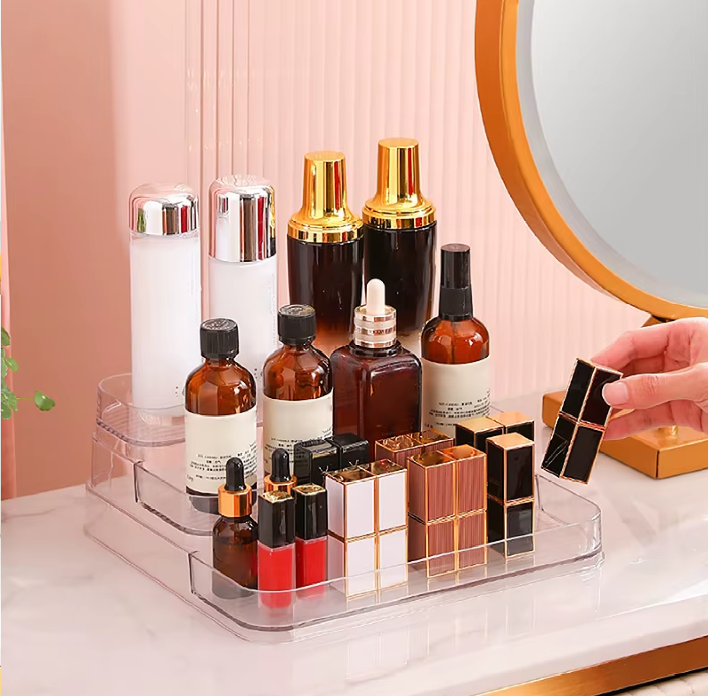 Organizador de Perfumes 3 Andares em Acrílico Organizador de Perfumes 3 Andares em Acrílico Design & Casa