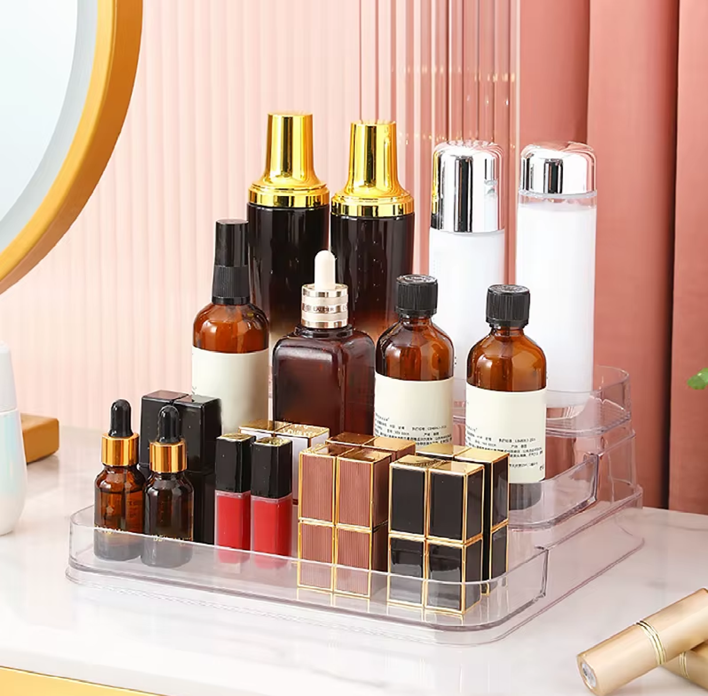 Organizador de Perfumes 3 Andares em Acrílico Organizador de Perfumes 3 Andares em Acrílico Design & Casa