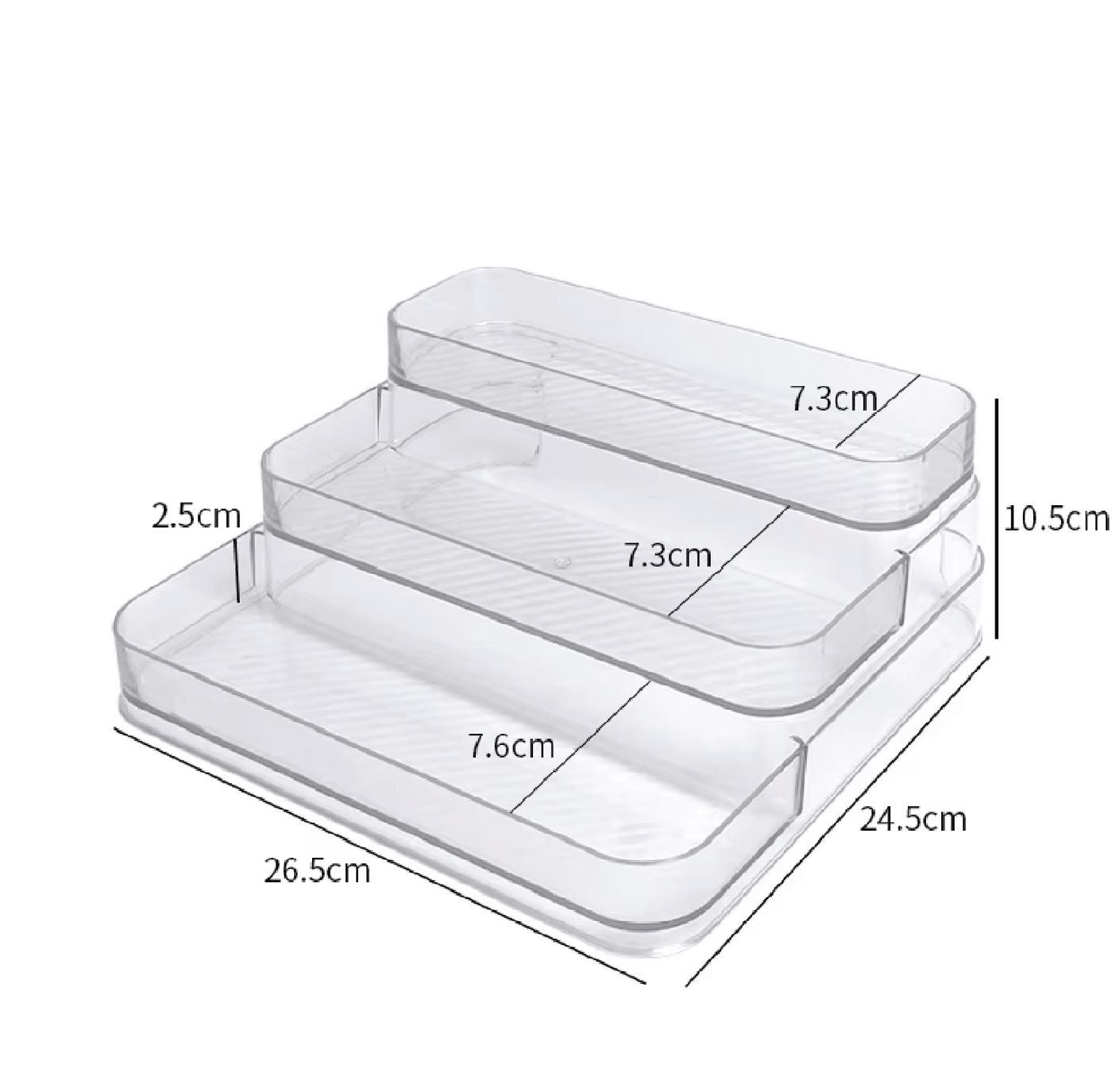 Organizador de Perfumes 3 Andares em Acrílico Organizador de Perfumes 3 Andares em Acrílico Design & Casa