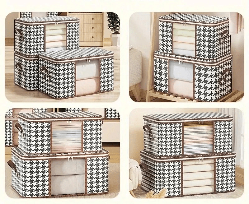 Organizador de Roupas Domésticas com Alças Coleção Organização - Organizador de Roupas Domésticas com Alças Design & Casa