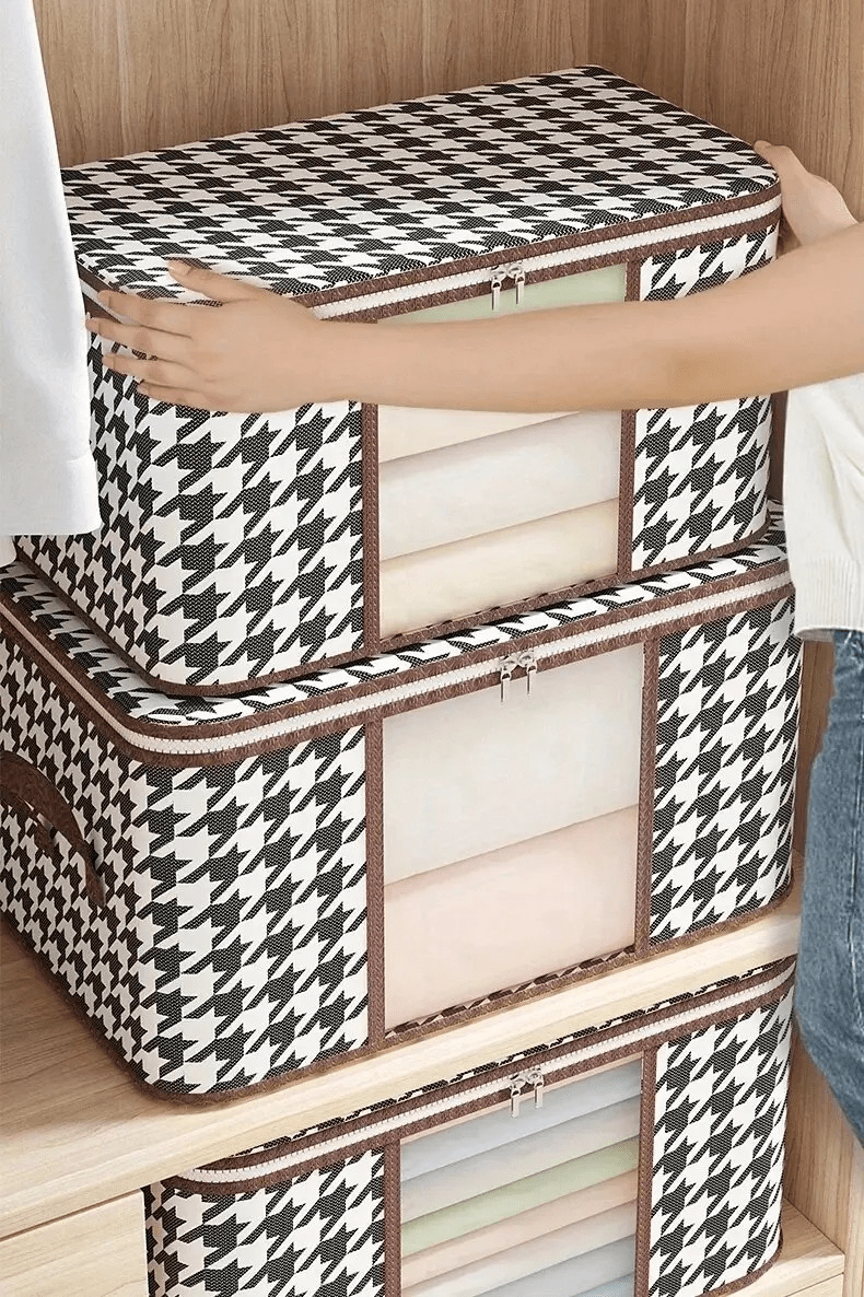 Organizador de Roupas Domésticas com Alças Coleção Organização - Organizador de Roupas Domésticas com Alças Design & Casa