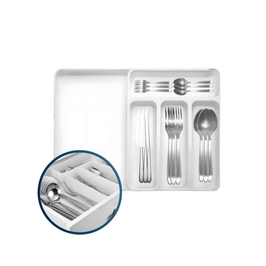 Organizador De Talheres Para Gaveta Ajustável Organizador De Talheres Para Gaveta Ajustável Design & Casa