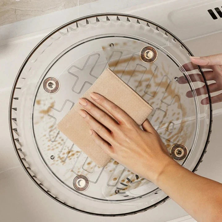 Organizador Multiuso Giratório Com Detalhes Dourado Organizador Multiuso Giratório Com Detalhes Dourado LightHousi