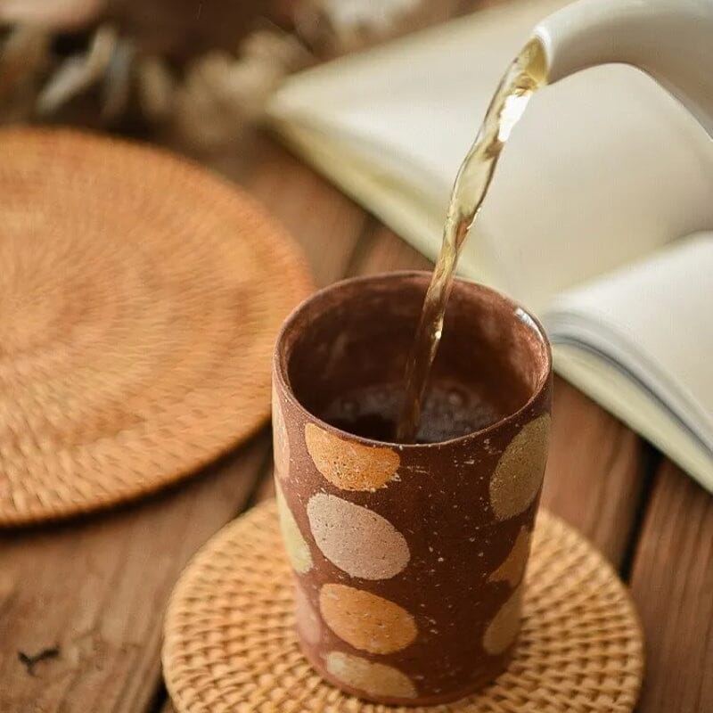 Porta Copo de Mesa 6pcs de Vime Porta Copos de Mesa 6pcs de Vime Design & Casa