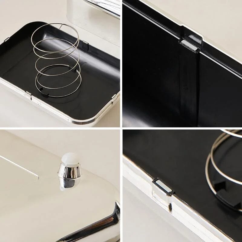 Porta Guardanapo de Luxo Dourado Porta Guardanapo de Luxo Dourado Design & Casa